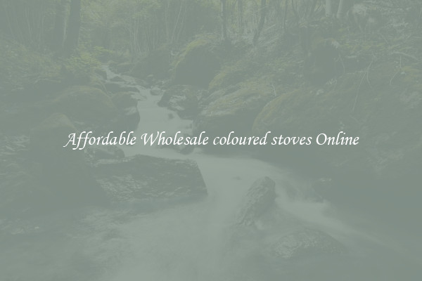 Affordable Wholesale coloured stoves Online